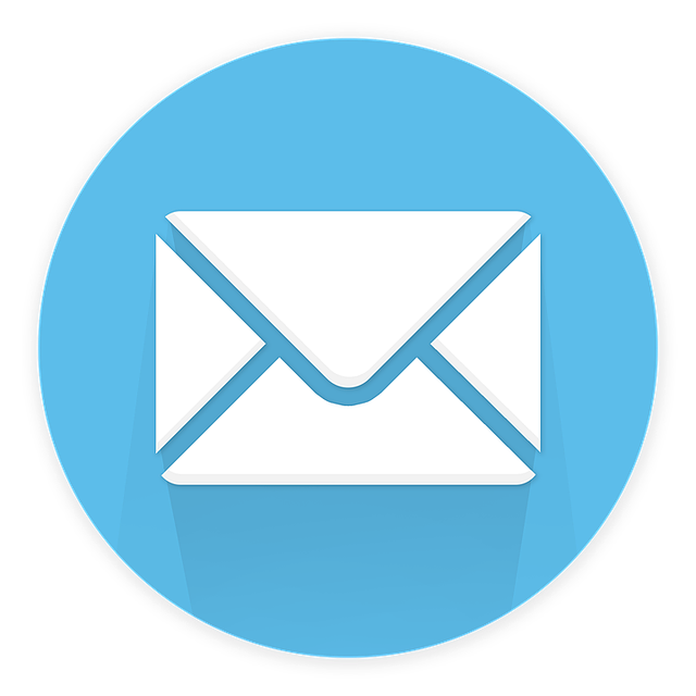een icoon met daarop een brief dat verwijst naar een E-mail